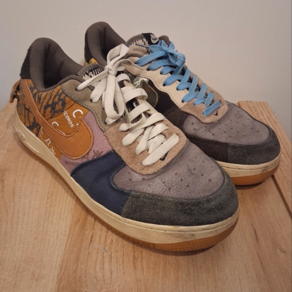 Travis Scott X Air Force 1 Low ‘Cactus Jack’ Mens Size 10